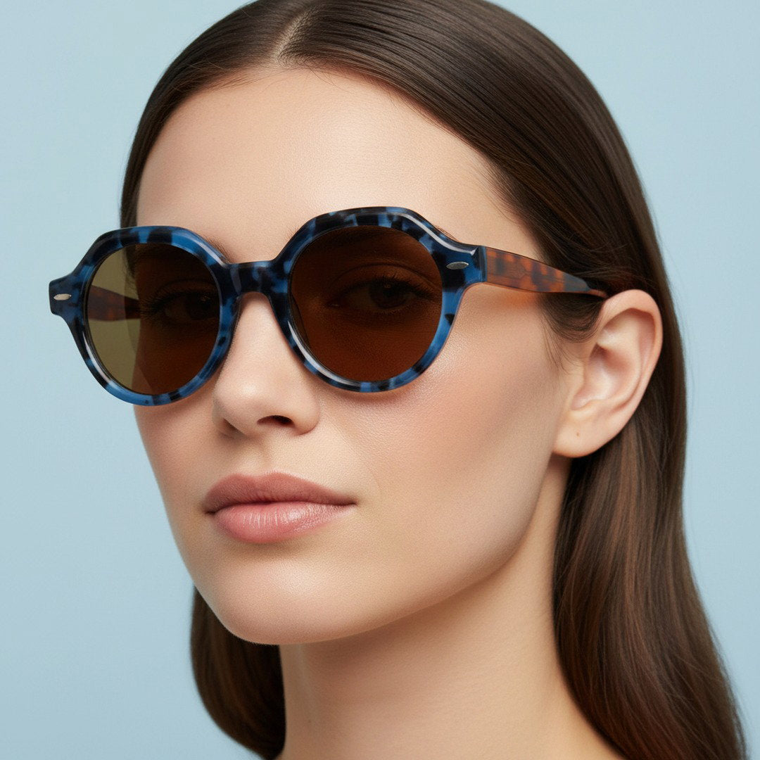 Round Vintage - UV400, UVA e UVB