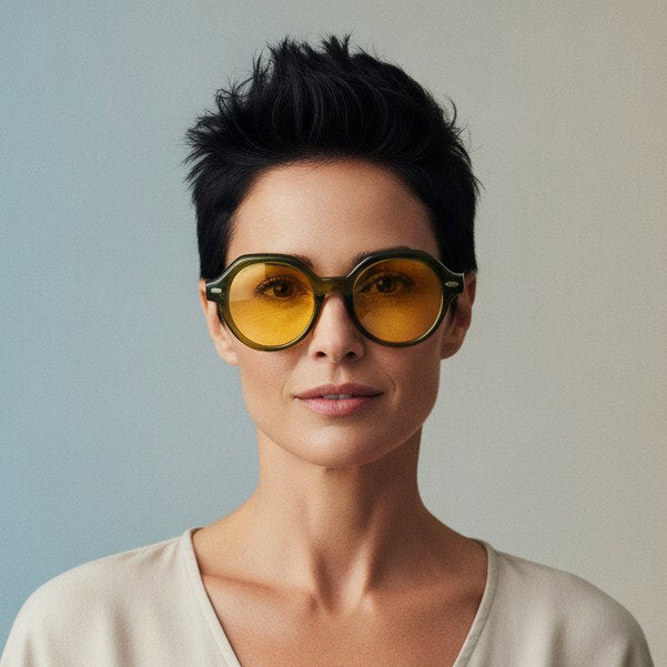 Round Vintage - UV400, UVA e UVB