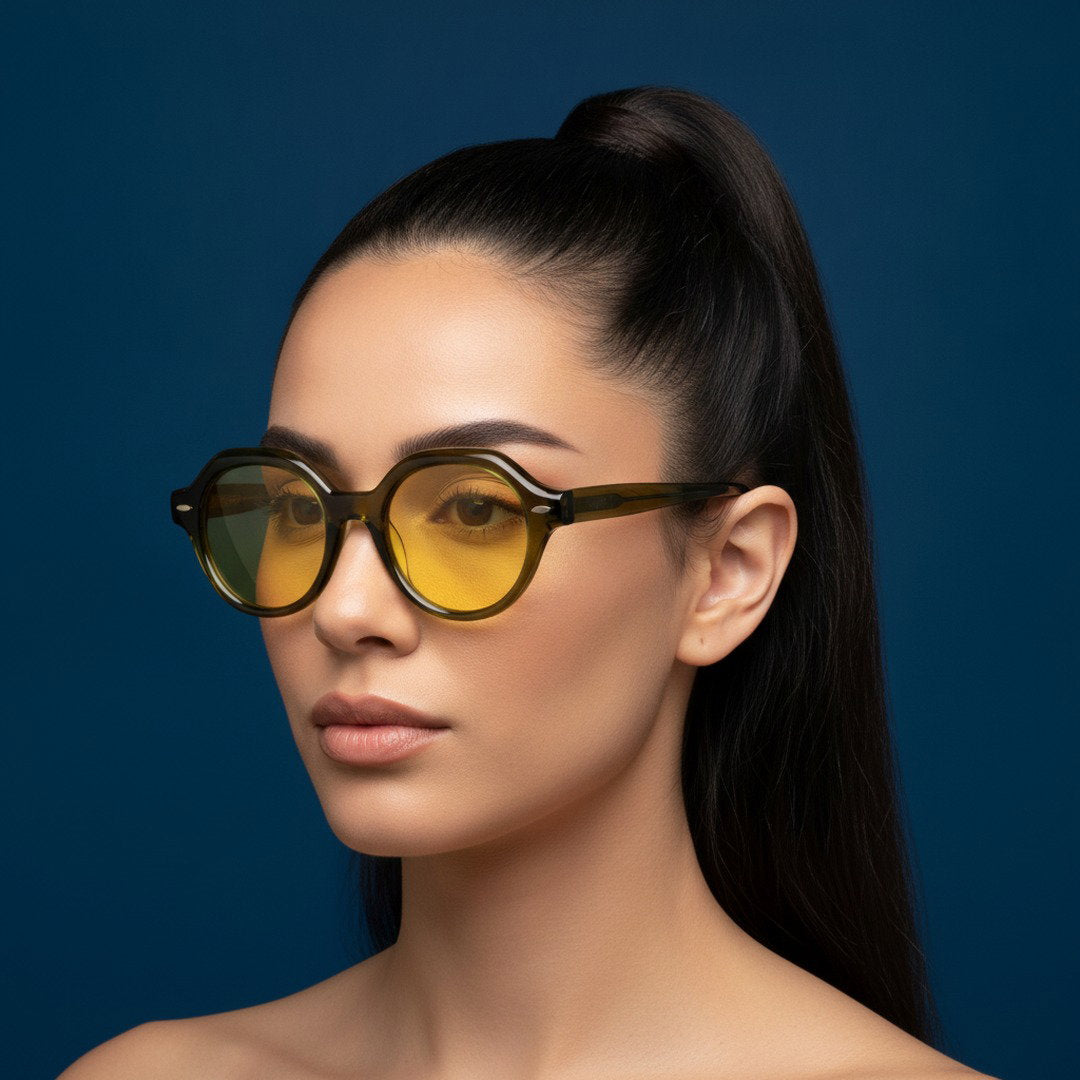 Round Vintage - UV400, UVA e UVB