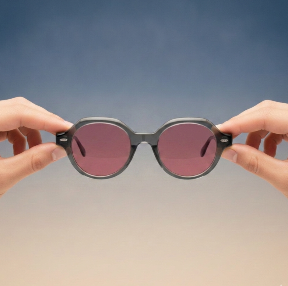 Round Vintage - UV400, UVA e UVB